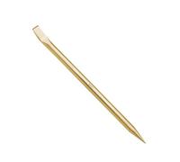 Barre pointue 15 x 500 mm, fabriquée en AL-BR, idéale pour le perçage, le marquage et les travaux de précision.