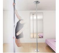 vidaXL Barre de pole dance extensible et réglable 2,24–2,75 m