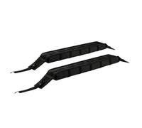 Barre Portable Coussinets De Toit Souples Universels pour Barres Toit Voiture avec 2 Sangles Arrimage pour Canoë Snowboard Pagaie Barres De Toit Transversaux(33inch)