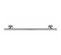 Barre porte-serviettes mural - WENKO - Uno Mezzano - Acier Inox - 60x5 5x7 cm - Gris