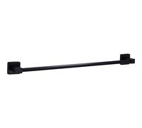 Barre porte-serviettes murale de 110 cm en acier inoxydable 304 noir pour salle de bain et WC, durable et élégant, pour salle de bain moderne