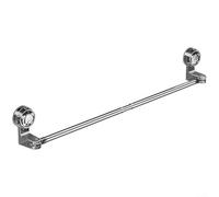 Barre porte-serviettes réglable à ventouse pour douche et salle de bain, sans perçage, porte-serviettes pour carrelage, support multifonction amovible pour serviettes, gants de toilette, four (50 à