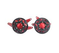 Barre Protection Accessoires Moto Protection Stator Moteur Boîtier Protection Coulissant pour Z900 Z1000 Z1000SX pour Versys1000 Z 900(Rouge)