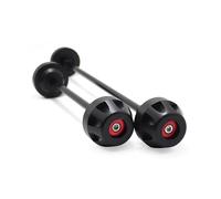 Barre Protection Crash Slider Moto Roue Protecteur Accessoires Arrière Essieu Avant Fourche pour S1000 XR 2020 2021 pour Motorrad S1000XR 2015-2023(RED-2020-2023)