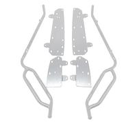 Barre Protection Moteur pour Forza 350 pour NSS 350 2021-2024 Protection Cadre Protection Cadre Cage Cascade Frash Protection Pare-Chocs Moteur Moto Barre De Protection Moto(Argent)