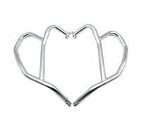 Barre Protection Moteur pour NC750X DCT 2021 2022 2023 2024 NC 750 X Accessoires De Moto Freeway Highway Engine Guard Crash Bars Protector BlackSilver Moto Route Crash Bar(Argent)