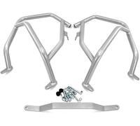 Barre Protection Moto autoroute Barre de Protection pour Moteur pour Moto, Pare-Chocs, carénage, pour VOGE DS525X, pour DS 525X 2023(Silver Upper Bumper)