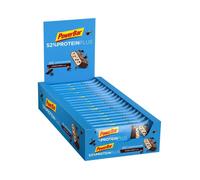 PowerBar Protein Plus 52% Cookies&Cream 20x50g - Barres Protéinées Faibles en Sucres
