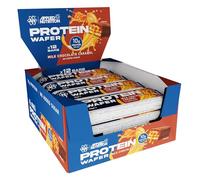 Barre protéinée Applied Nutrition - Snack protéiné riche en protéines avec 10 g de protéines par barre. Enrobée de chocolat au lait, texture croustillante (barre de 39 g) (chocolat au lait et caramel)