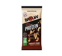 Barre protéinée bio Baouw - Chocolat et Cacahuète x 12