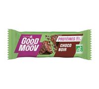 Barre Protéinée Chocolat Noir Bio 46 g - 10 g de Protéines, Texture Croustillante-Fondante, Sans Édulcorant, Ingrédients d'Origine Naturelle, Fabrication Française - Lot de 4