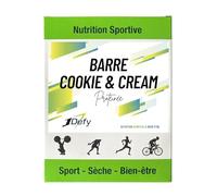Barre protéinée Cookie & Cream - 1Defy - Boite de 10 barres