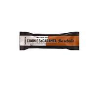 Barre Protéinée Cookies & Caramel - Biscuit Croquant et Caramel Fondant - Boîte de 12 x 55g