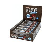 Barre protéinée M&M's au chocolat (12x51g) Chocolat - 15 g de protéines par barre - Idéale après l’entraînement ou en encas - Haute teneur en protéines - Faible en sucre