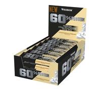 Barre Protéinée Weider - 60% Protein Bar - Cookies & Cream Boite de 24