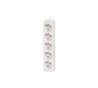 BARRE RALLONGE 3M 5X 230V SCHUKO CABLE PS0-05F-0300-W