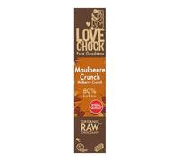 Barre Raw Chocolate - Croustillant de mûre 80% cacao 40g