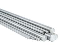 Barre ronde en acier inoxydable - 10 mm (Aisi - 304(V2A) / 1.4301 / X5CrNi18-10) - Barre ronde, en acier inoxydable (1 mètre = 100 cm = 1000 mm)