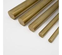 Barre ronde en laiton Ms58 Profilé 2 à 30 mm de diamètre, 50-1000 mm de longueur CW614N Matériau plein Matériau rond, Anode (100 mm = 10 cm, Ø 2 mm)