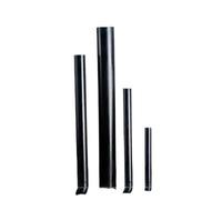 Barre ronde en plastique acétal noir/blanc, diamètre de billette: 5mm à 15mm, longueur: 100/200/300mm(Black,15x200mm)