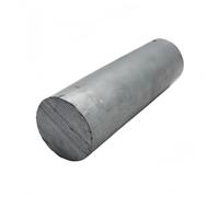 Barre ronde en zinc massif haute pureté, diamètre 2-120 mm, anode galvanisée, tige en alliage de zinc 100/500 mm, 1 pièce(500X65MM)