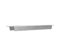 Barre Séparatrice Inox 26,5cm pour Bacs Gastronorm de Buffet Réfrigéré | Adaptation Polyvalente, Alignement Stable des Récipients, Installation Rapide pour Tables Froides, Hôtels, Restaurants