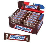 Barre Snickers chocolat et caramel - Boite de 40 Snickers