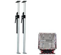 Barre stabilisatrice de chargement robuste et réglable pour benne de camion, verrou de chargement à cliquet pour pick-up, SUV, remorques frigorifiques et semi-remorques, solution de sécurisation de