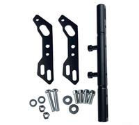 Barre stabilisatrice pour guidon de moto - Support de direction avant en alliage d'aluminium, design anti-usure, compatible avec la plupart des