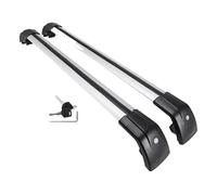 Barre Supérieure Voiture Barre Transversale Porte-Bagages Barres De Toit Verrouillables Voiture Fret 2PC Croix pour Volvo XC40 2018 2019 2020(Silverblack)