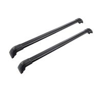 Barre Supérieure Voiture Barre Transversale Porte-Bagages Barres De Toit Verrouillables Voiture Fret 2PC Croix pour Volvo XC40 2018 2019 2020(Noir)