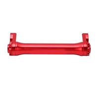 Barre Télescopique D'extension de Roue Facile en Alliage D'aluminium de qualité Supérieure pour Vélo Pliant 3sixty, Coloration D'anode Légère pour Une Longueur de 4,9 Pouces, 2,8 Oz - (Rouge)