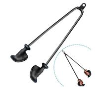 Barre Tirage Musculation Fitness Biceps Triceps Corde Gym LAT Tirer vers Le Bas Poignées Poulie Câble Machine Fixation Barre d'aviron Bras Poignée d'entraînement Musculaire(120CM)