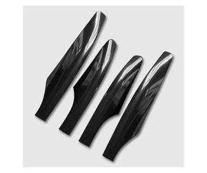 Barre Toit Voiture pour Nissan pour Patrol Y62 2010-2018 | Opération facile protecteur d'angle couverture porte-bagages toit de voiture(Black)