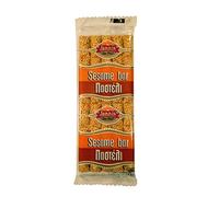 Barre Traditionnelle Grecque au Sésame (Pasteli) Poids Net 500g (paquet de 5 barres de 100g chacune)