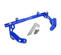 Barre Transversale Accessoires Support De Téléphone Portable Rétroviseur Latéral Moto pour ADV350 ADV160 ADV150 DVR, Tige Voltmètre(Blue)