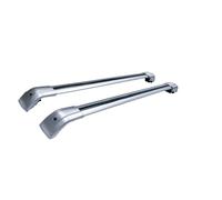 Barre Transversale Ajustable 2 Pièces Pour Nissan Pour Kick SR 2025 2026 Barres Toit De Chargement Verrouillables Porte-bagages toit auto(All silver)