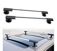 Barre transversale de galerie de toit universelle, barre de chargement magnétique en aluminium, porte-bagages de voiture, ajustement de 34,6 ''-44,4'', barres transversales réglables
