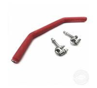 Barre Transversale De Guidon Moto Renforcée Traction Épaisse D'équilibrage Avant Pièces Guidon À Clipser(Red)