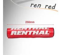 Barre Transversale De Guidon Pour Protaper Renthal Bse Kayo Crf Yzf Rl D343 Pit Bike,Motocross Endflats,250mm,7/8"" - Type Ren Red