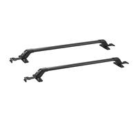 Barre Transversale De Toit 70 Kg (155 LB) avec Rail en Aluminium Réglable Et Porte-Bagages Rétractable Barre Supérieure De Voiture