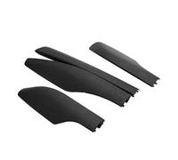 Barre transversale Lot 4 capuchons protection pour barres toit voiture pour Toyota pour Fortuner pour AN50 pour AN60 pour Hilux pour SW4 2004-2015 Porte-Bagages