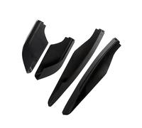 Barre transversale Pour Mitsubishi Pour Pajero V80 2009-2012 2013 2014 2015 2016 2017 2018 Noir 4 pièces Barres Toit Rail Embout Boîtier Porte-Bagages