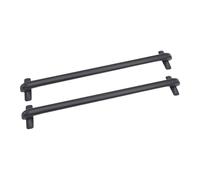 Barre transversale Pour SUV Berlines Barres toit voiture à montage direct Capacité 165 lb Porte-bagages en aluminium Installation sans perçage Verrouillable Porte-Bagages