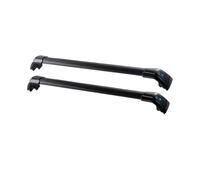 Barre Transversale Réglable pour Mitsubishi pour Pajero pour Sport 2016 - 2026 Barres Chargement Verrouillables Support Rail Toit 2 Pièces Support de Toit pour Voiture(Black)
