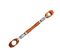 Barre Transversale Réglable pour Moto D'équilibre Guidon Tige De Support Renforcement du Volant Guidon D'équilibre(Orange)
