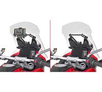 Givi Barre transversale support navigation pour Ducati Multistrada V4/S 2021-25 Noir