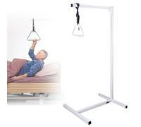Barre trapèze pour Aide à la mobilité du lit pour la du lit Lits lestés de 250 LB Supports de Sol Robustes pour Personnes âgées et Patients permettant aux Personnes de se déplacer ou de se r