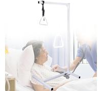 Barre trapèze pour Aide à la mobilité du lit Rails de lit pour Personnes âgées Hauteur réglable Montage Facile pour Les établissements de Soins Les hôpitaux élévateur pour Personnes âgées