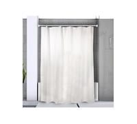 Barre tringle pour rideau de douche ou baignoire extensible sans perçage en Alu MAGIC 75-125cm Finition Brillante Spirella